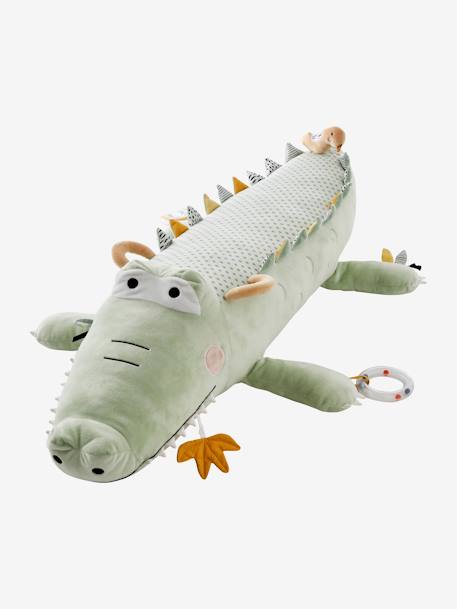 Grande peluche d'activités Crocodile vert 10 - vertbaudet enfant 