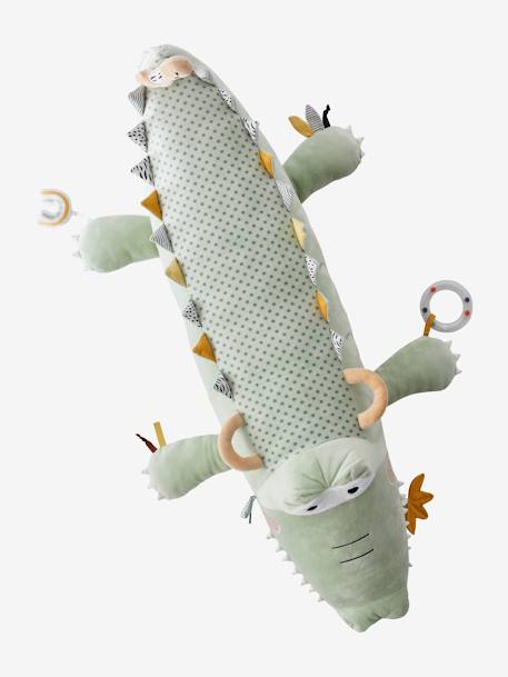 Grande peluche d'activités Crocodile vert 6 - vertbaudet enfant 