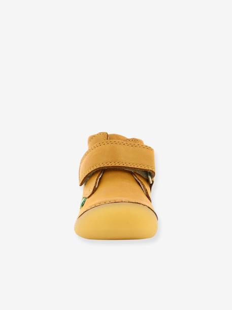 Bottillons cuir bébé garçon Sabio KICKERS® 1ers pas camel+encre+marine 6 - vertbaudet enfant 