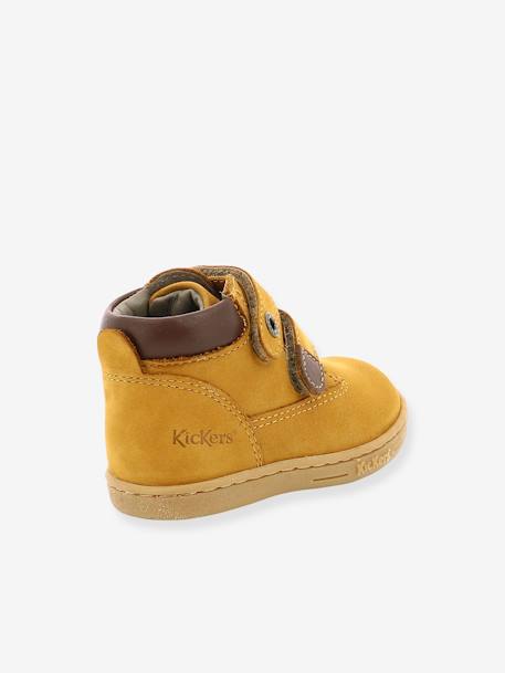 Bottillons bébé garçon Tackeasy KICKERS® bordeaux+camel+kaki+marine 9 - vertbaudet enfant 