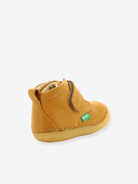 Bottillons cuir bébé garçon Sabio KICKERS® 1ers pas camel+encre+marine 4 - vertbaudet enfant 