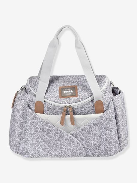 Sac à langer Sydney II BEABA GRIS IMP ALL OVER+gris imprimé+Play print corail+vert sauge 1 - vertbaudet enfant 