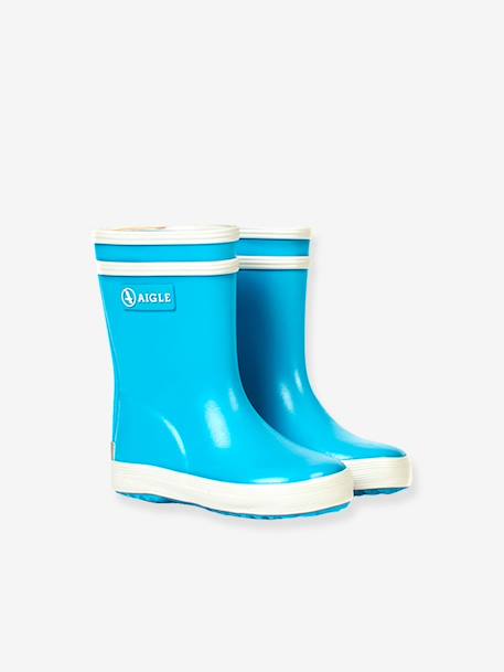 Bottes de pluie bébé Baby Flac AIGLE® bleu ciel+marine 1 - vertbaudet enfant 