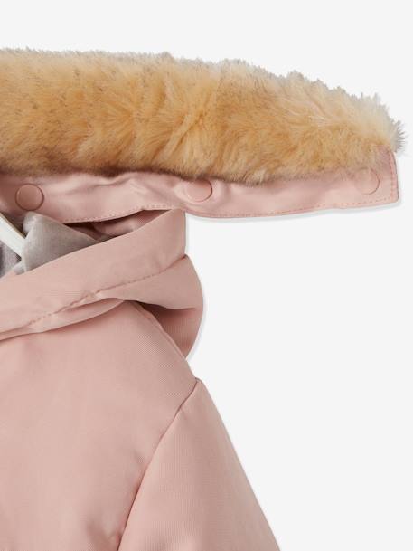 Parka 3 en 1 bébé fille marine+rose pâle 19 - vertbaudet enfant 