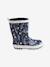 Bottes de pluie fille en caoutchouc BLEU MARINE 2 - vertbaudet enfant 