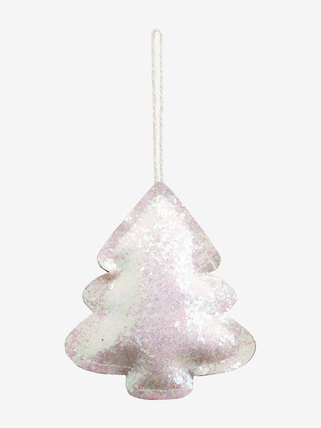 Lot de 4 décorations de Noël glitter ROSE 4 - vertbaudet enfant 