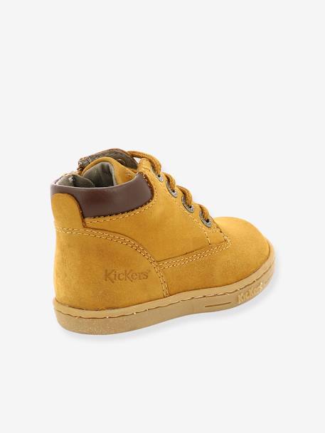 Bottillons garçon Tackland KICKERS® camel+kaki 4 - vertbaudet enfant 