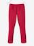 Pantalon droit indestructible fille doublé maille polaire Rouge foncé 2 - vertbaudet enfant 