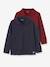 Lot de 2 polos garçon manches longues LOT BLEU JEAN+lot encre+BORDEAUX+LOT GRIS+vert 8 - vertbaudet enfant 