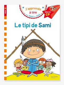 Jouet-Livres-Livres d'activités et de jeux-Livre éducatif J’apprends à lire avec Sami et Julie - Le tipi de Sami, niveau 1 HACHETTE EDUCATION