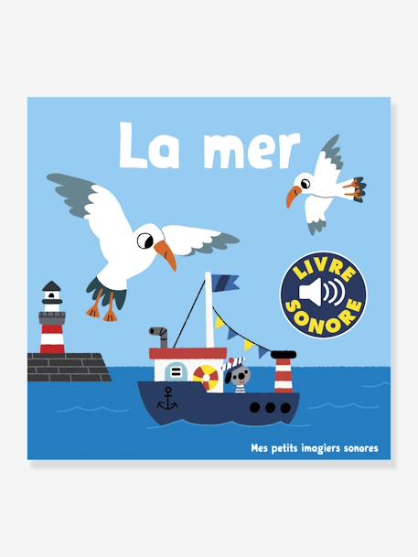 Livre sonore La mer GALLIMARD JEUNESSE bleu 1 - vertbaudet enfant 