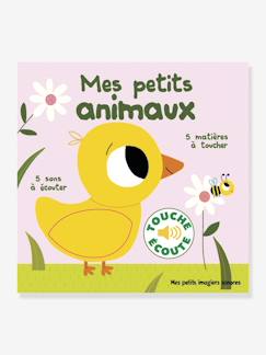 Idées cadeaux bébés et enfants-Jouet-Livres-Livres à toucher et imagiers-Livre sonore et tactile Mes petits animaux GALLIMARD JEUNESSE