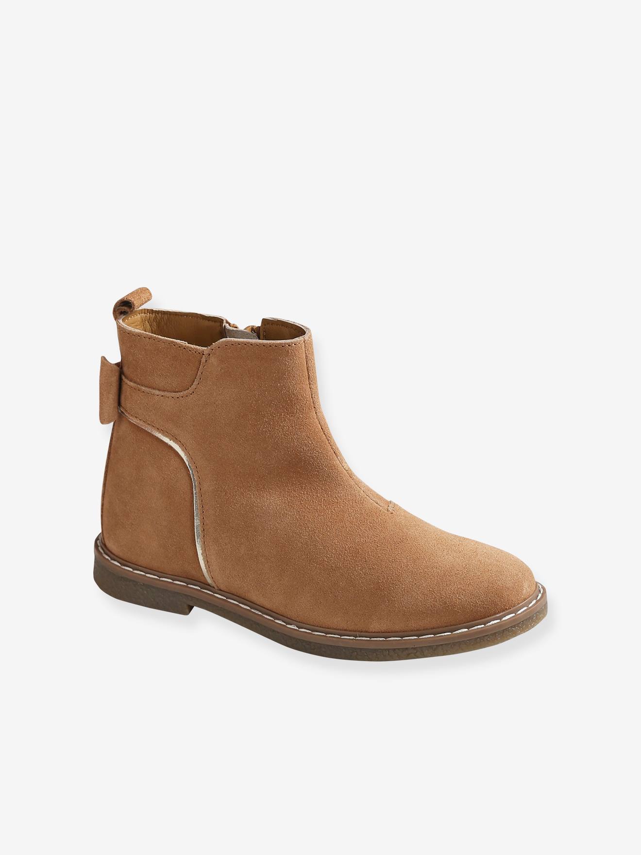 Bottines boots fille Marron Boots bottines pour enfant