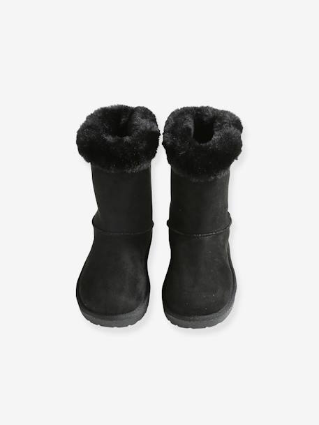 Bottes fourrées fille Noir 8 - vertbaudet enfant 