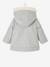 Manteau à capuche bébé fille gris clair chine 4 - vertbaudet enfant 