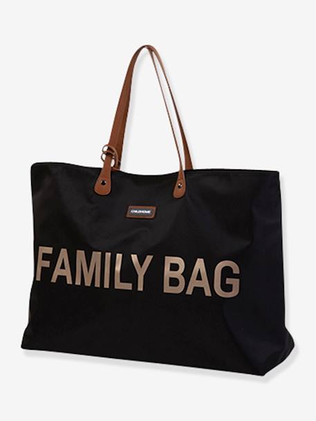 Sac à langer Family Bag CHILDHOME Marine+Noir+VERT CLAIR UNI AVEC DECOR 11 - vertbaudet enfant 