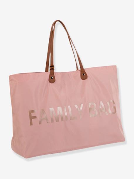 Sac à langer Family Bag CHILDHOME Noir+Rose cuivré+VERT CLAIR UNI AVEC DECOR 10 - vertbaudet enfant 