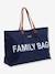 Sac à langer Family Bag CHILDHOME Marine+Noir+VERT CLAIR UNI AVEC DECOR 4 - vertbaudet enfant 