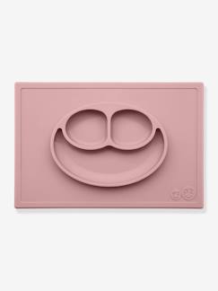 Set de table tout-en-un avec assiette EZPZ Happy mat en silicone  - vertbaudet enfant