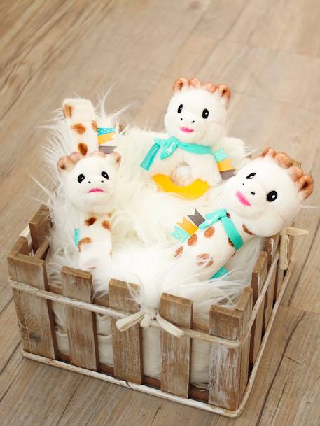 Hochet peluche à mordiller Sophie la Girafe BEIGE 2 - vertbaudet enfant 