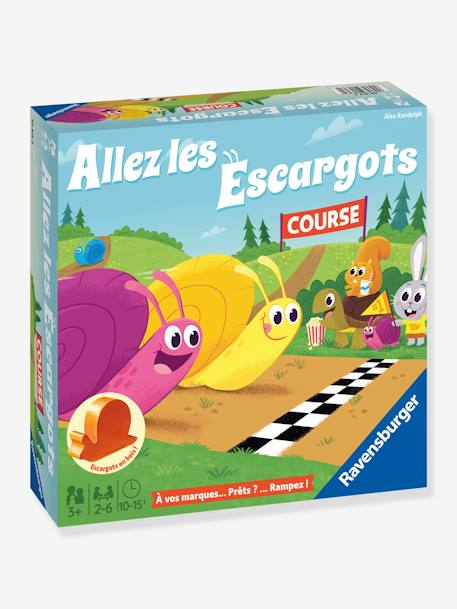 Allez les escargots NEW RAVENSBURGER Bleu 3 - vertbaudet enfant 