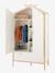 Armoire cabane ROBINSON blanc mate 1 - vertbaudet enfant 