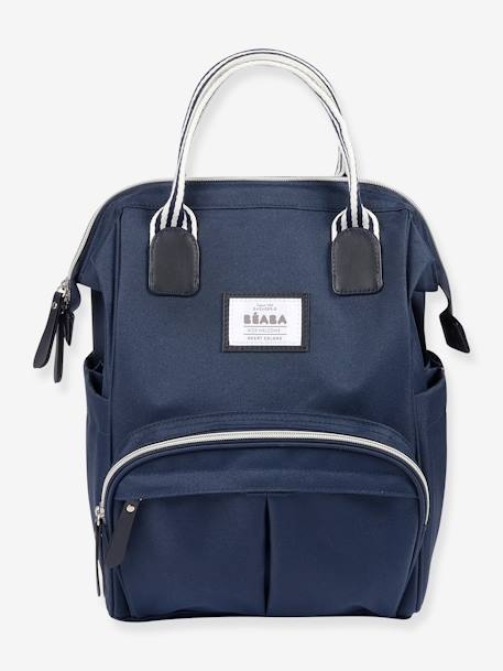 Sac à dos à langer BEABA Wellington Blue marine+Heather grey 1 - vertbaudet enfant 