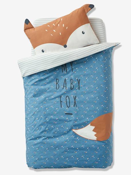 Taie d'oreiller bébé BABY FOX noisette 2 - vertbaudet enfant 