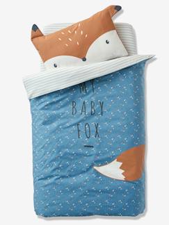 Réversibles-Linge de maison et décoration-Linge de lit bébé-Housse de couette-Housse de couette bébé BABY FOX