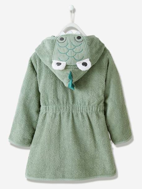 Peignoir de bain enfant Crocodile vert 4 - vertbaudet enfant 