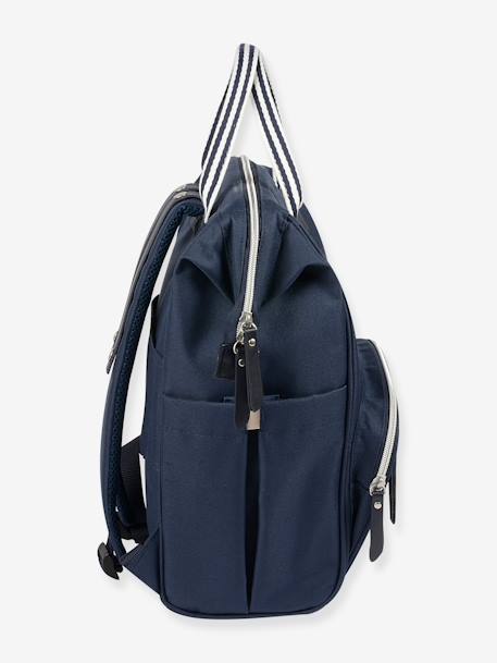 Sac à dos à langer BEABA Wellington Blue marine+Heather grey+vert sauge 5 - vertbaudet enfant 