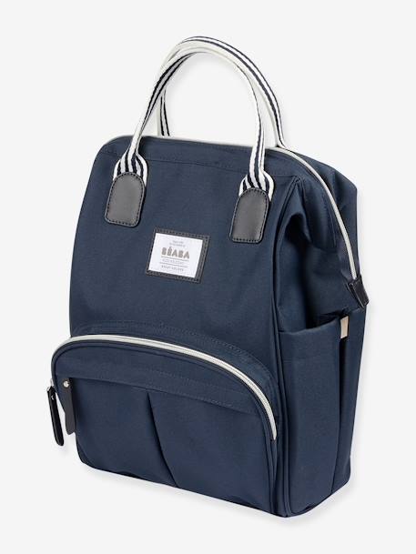 Sac à dos à langer BEABA Wellington Blue marine+Heather grey+vert sauge 4 - vertbaudet enfant 