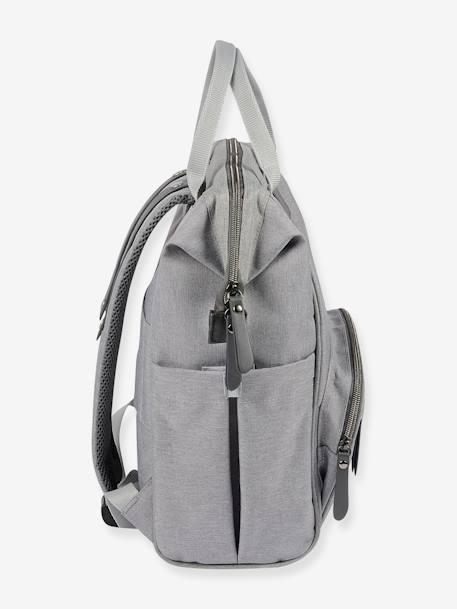 Sac à dos à langer BEABA Wellington Blue marine+Heather grey 11 - vertbaudet enfant 