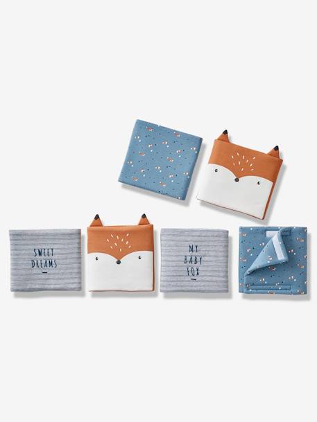 Tour de lit pare-chocs BABY FOX bleu / multicolore 4 - vertbaudet enfant 