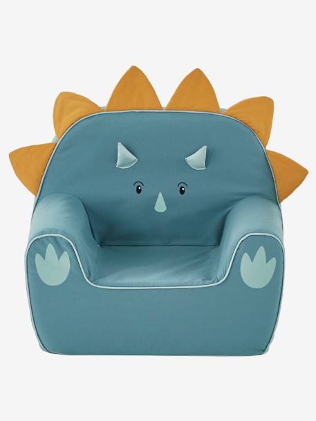 Fauteuil en mousse dino Triceratops Bleu 4 - vertbaudet enfant 