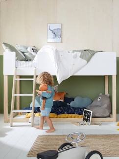 Chambre et rangement-Lit enfant mi-hauteur réversible ZIG-ZAG