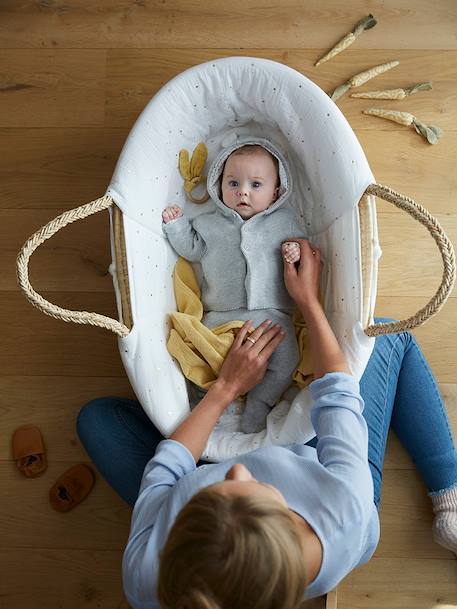 Couffin en fibres naturelles vertbaudet naturel 2 - vertbaudet enfant 