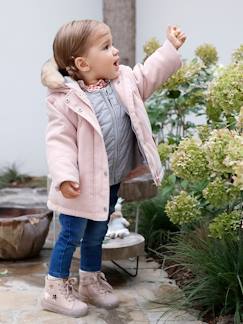 Bébé-Manteau, combipilote, nid d'ange-Parka 3 en 1 bébé fille