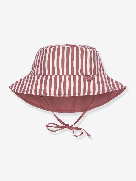 Chapeau de soleil réversible Splash & Fun LASSIG Rayures rouge 1 - vertbaudet enfant 