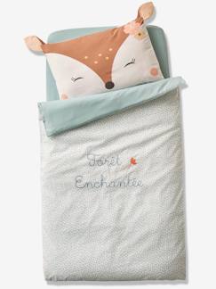 foret enchantee bb-Linge de maison et décoration-Linge de lit bébé-Housse de couette bébé FORET ENCHANTEE