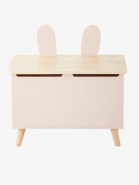 Coffre de rangement Bunny Rose clair/bois 3 - vertbaudet enfant 