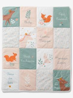 Tapis de sol patchwork FORET ENCHANTEE  - vertbaudet enfant