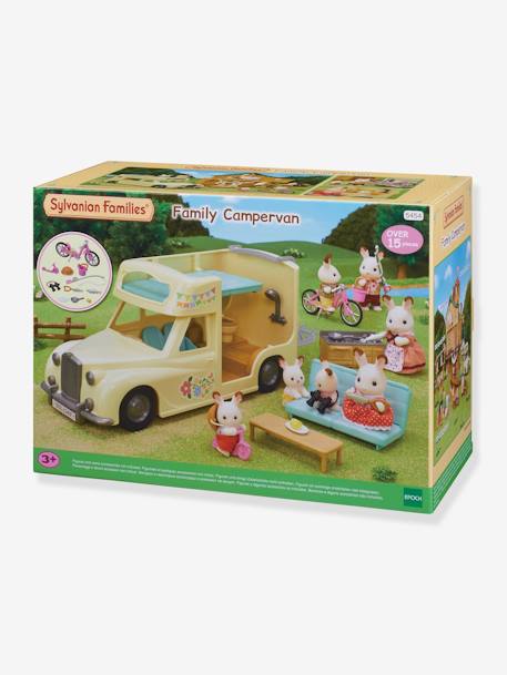 Le camping car  SYLVANIAN FAMILIES Jaune 1 - vertbaudet enfant 