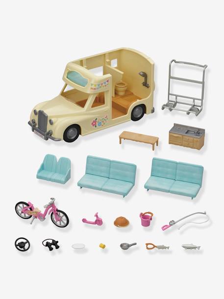 Le camping car  SYLVANIAN FAMILIES Jaune 2 - vertbaudet enfant 