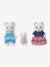 La famille ours polaire SYLVANIAN FAMILIES Blanc 2 - vertbaudet enfant 