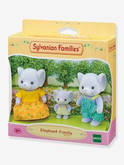 Jouet-Jeux d'imagination-Figurines, mini mondes, héros et animaux-La famille éléphant SYLVANIAN FAMILIES