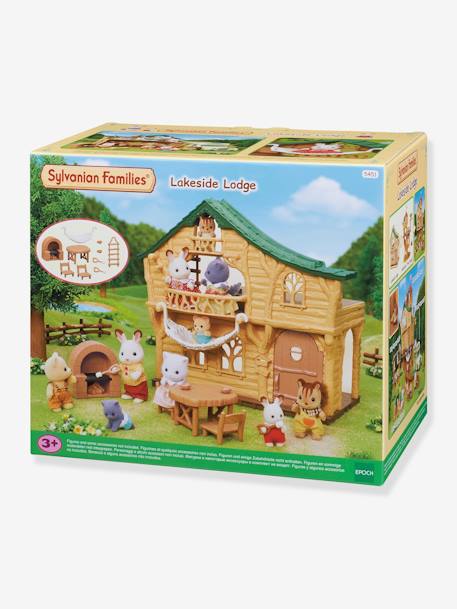 Le chalet du lac SYLVANIAN FAMILIES Marron 1 - vertbaudet enfant 