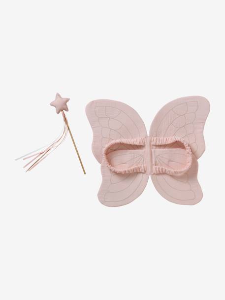 Ailes de papillon en gaze de coton + baguette magique rose 3 - vertbaudet enfant 