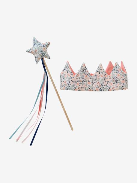 Couronne + baguette rose 1 - vertbaudet enfant 