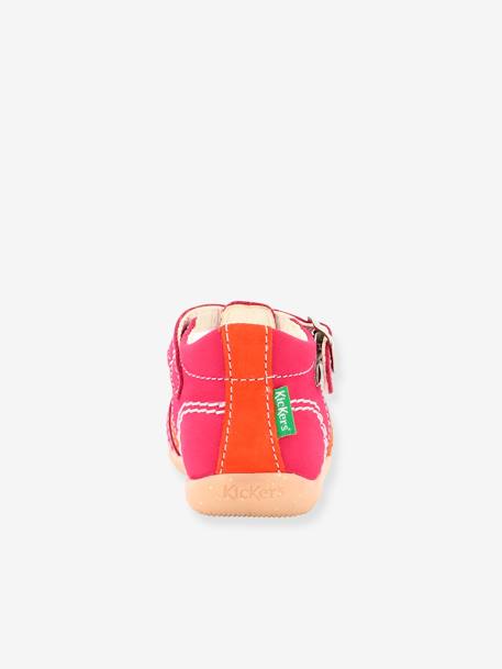 Sandales cuir bébé fille Bigfly 2 KICKERS® rose orange tricolore 5 - vertbaudet enfant 